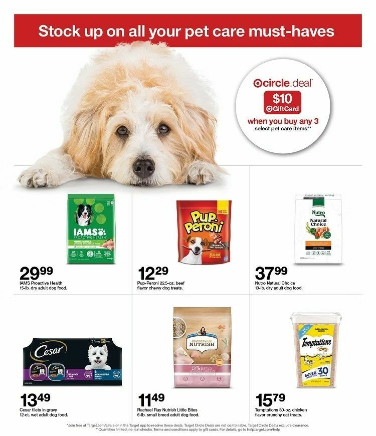 Target Weekly Ad from September 8