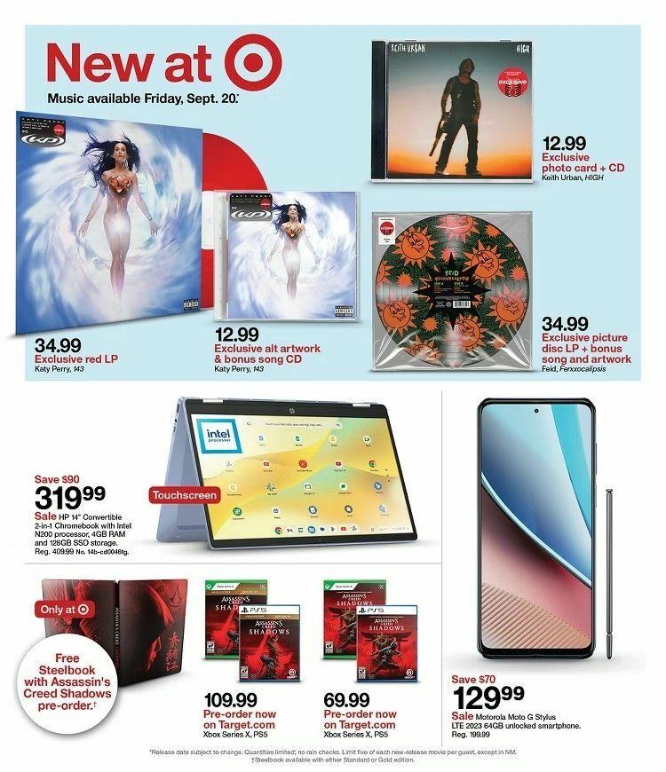 Target Weekly Ad from September 15