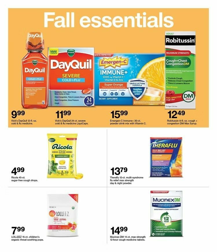 Target Weekly Ad from September 15