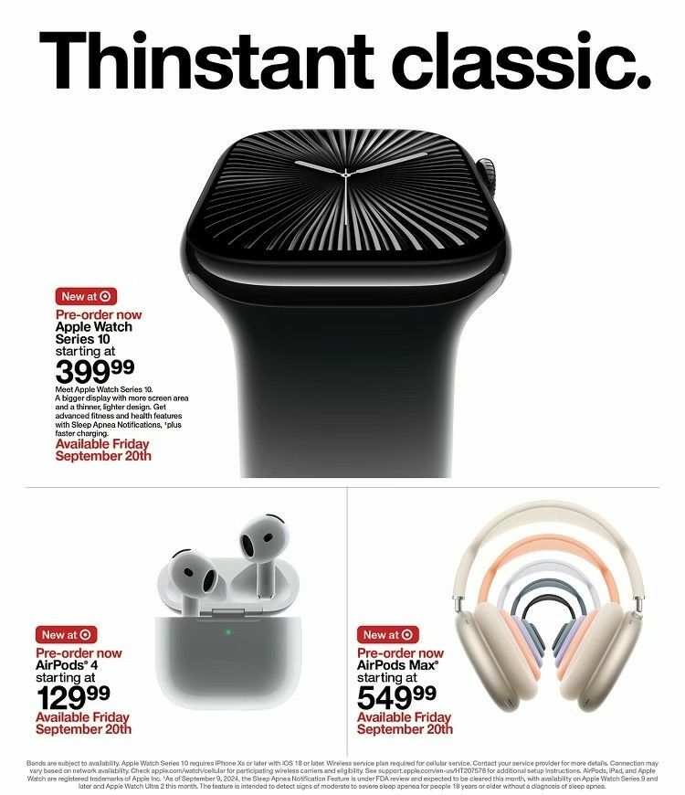 Target Weekly Ad from September 15