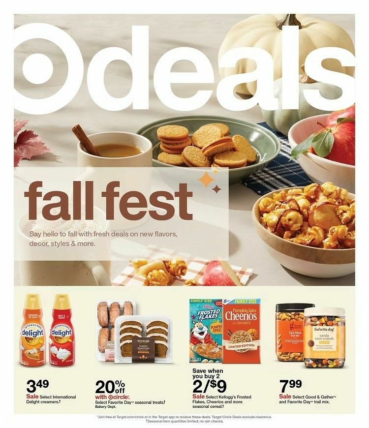 Target Weekly Ad from September 22