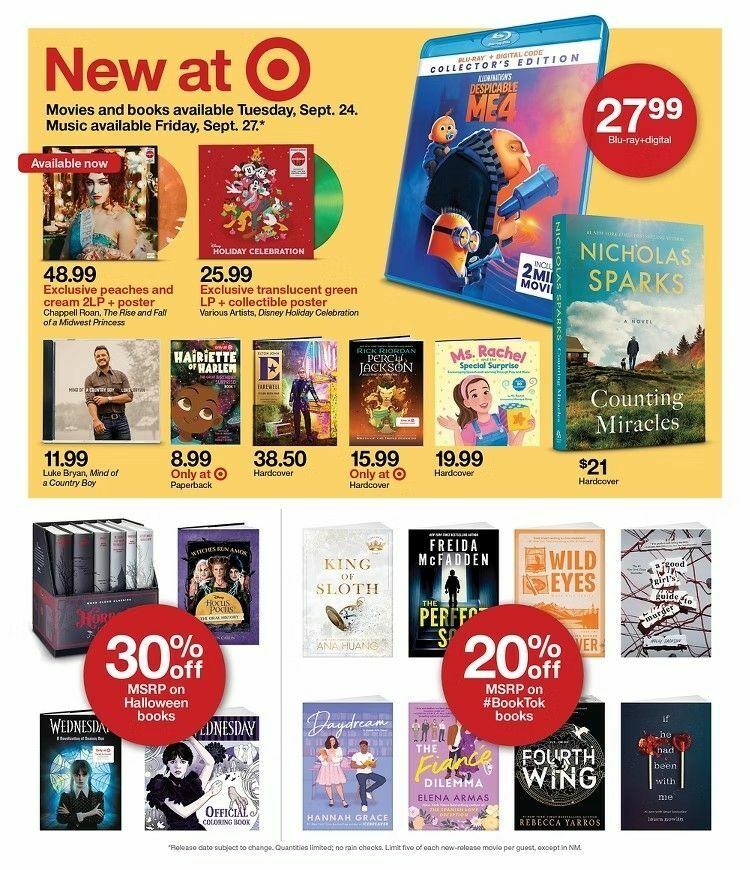 Target Weekly Ad from September 22