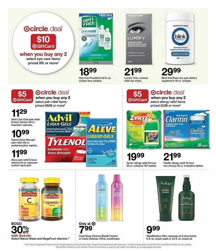 Target Weekly Ad from September 22