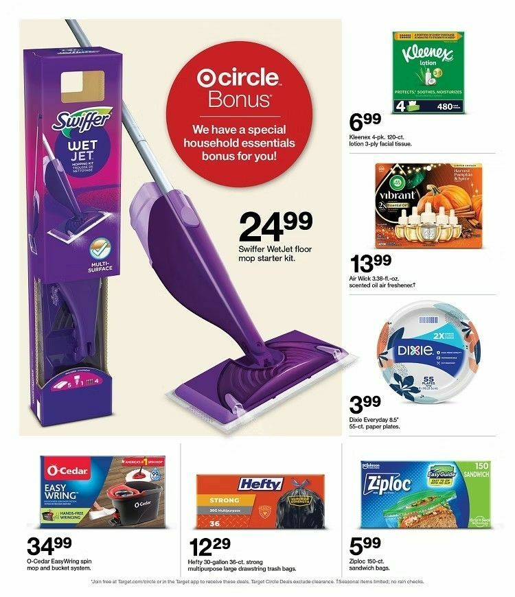 Target Weekly Ad from September 22