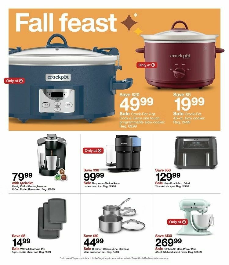 Target Weekly Ad from September 22