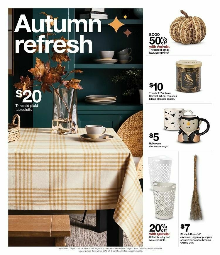 Target Weekly Ad from September 22