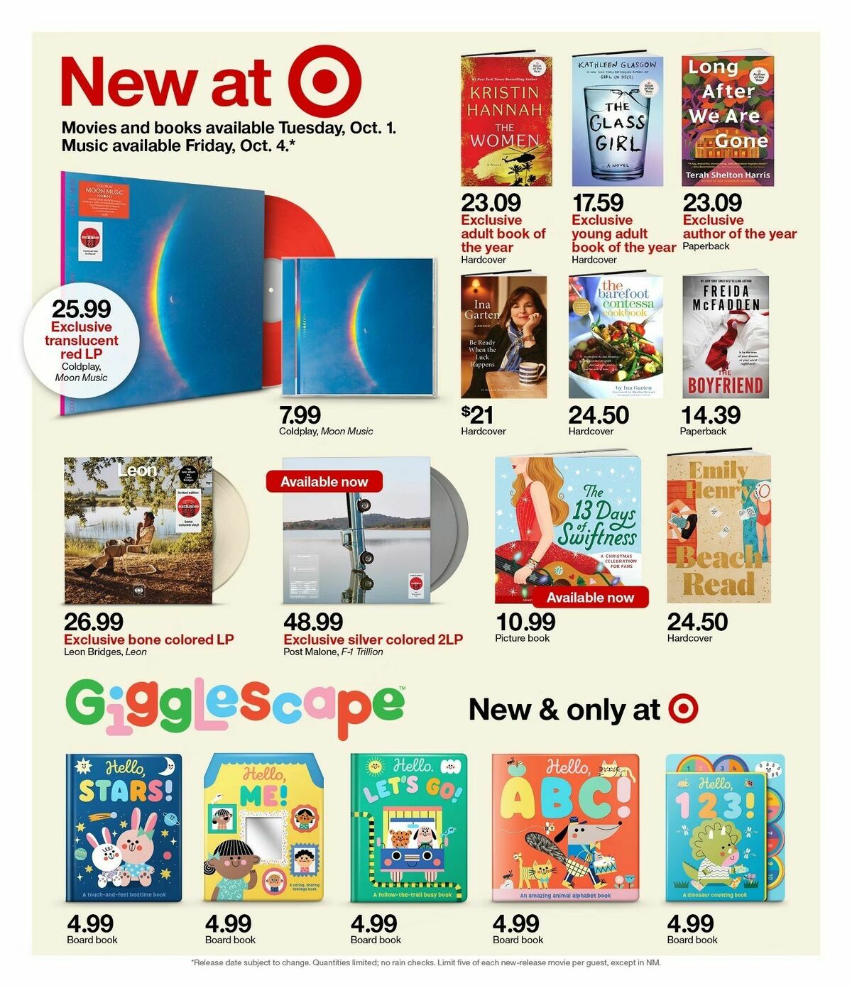 Target Weekly Ad from September 29