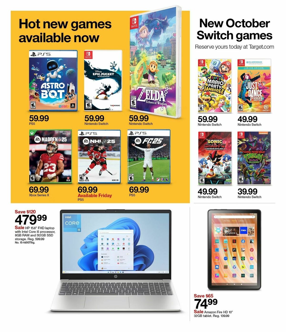 Target Weekly Ad from September 29