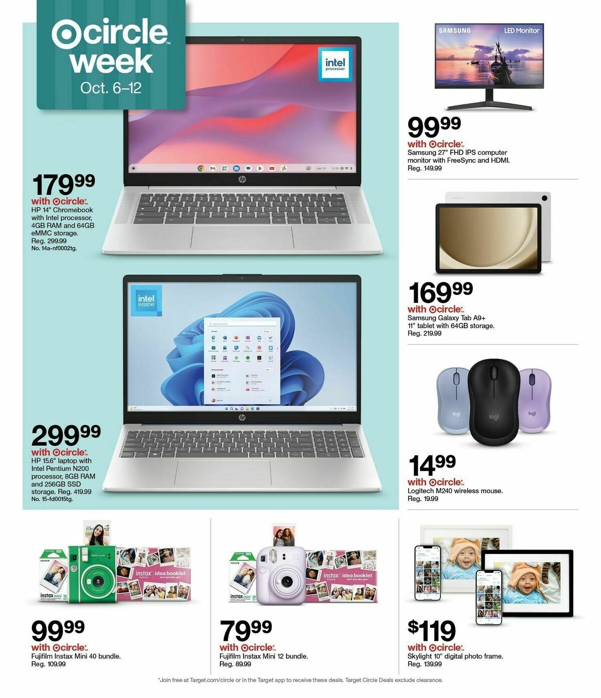 Target Weekly Ad from October 6