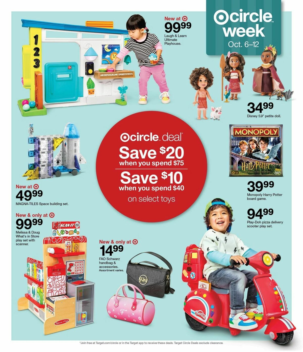 Target Weekly Ad from October 6