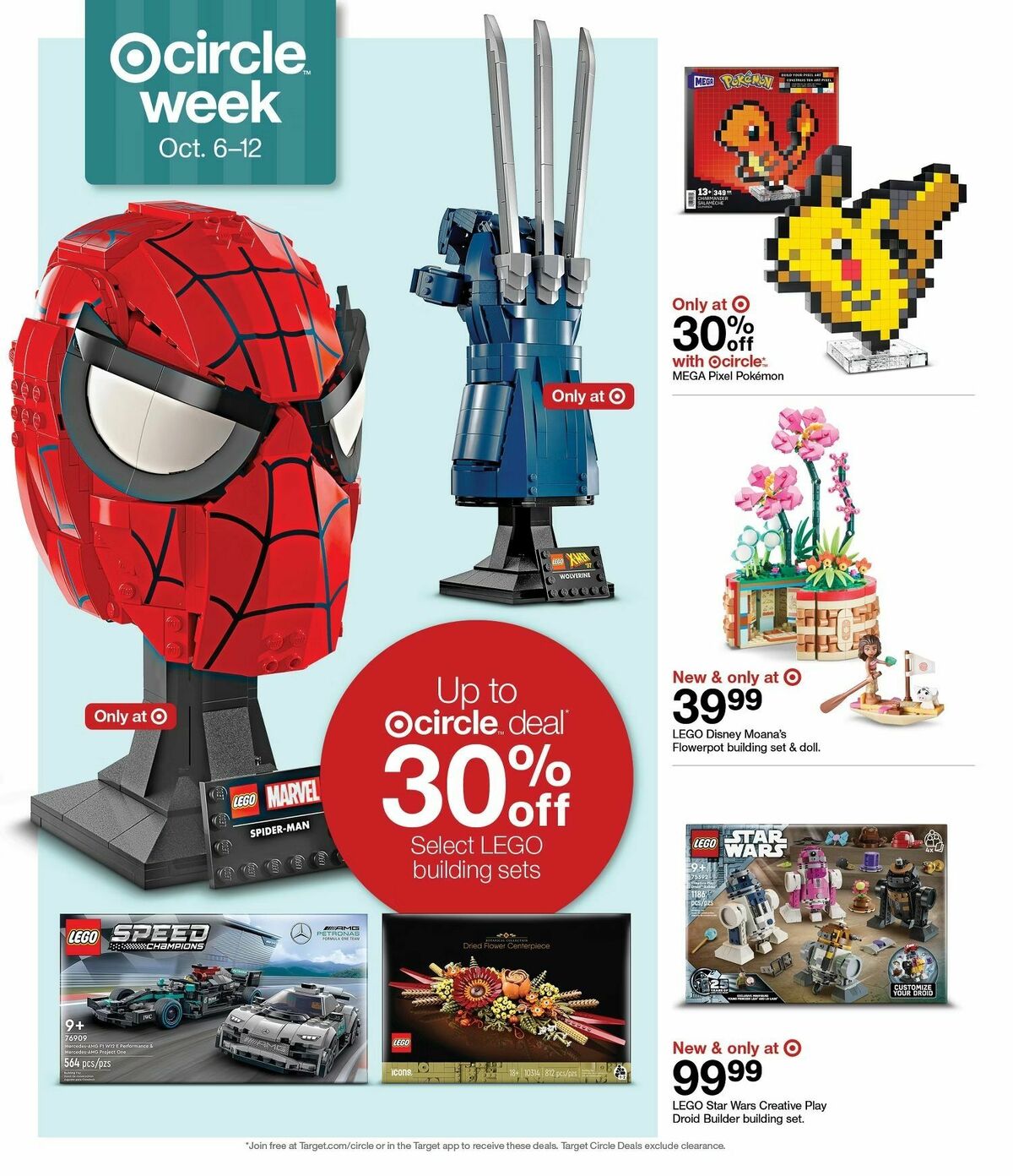 Target Weekly Ad from October 6