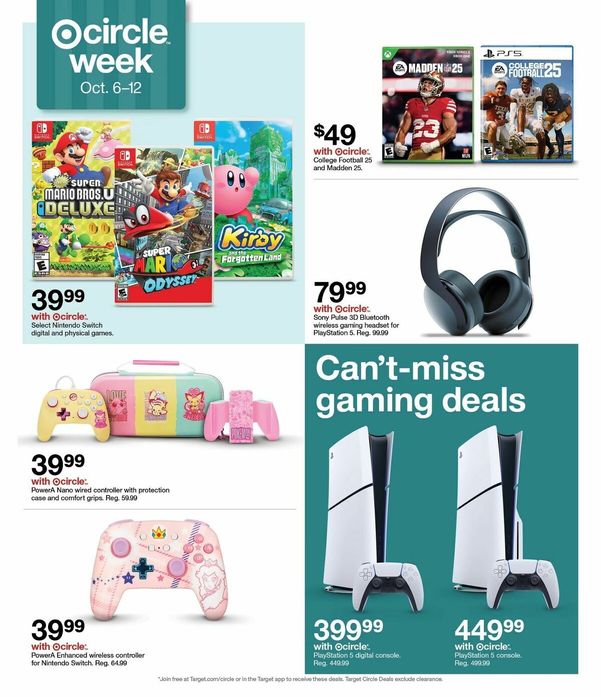 Target Weekly Ad from October 6