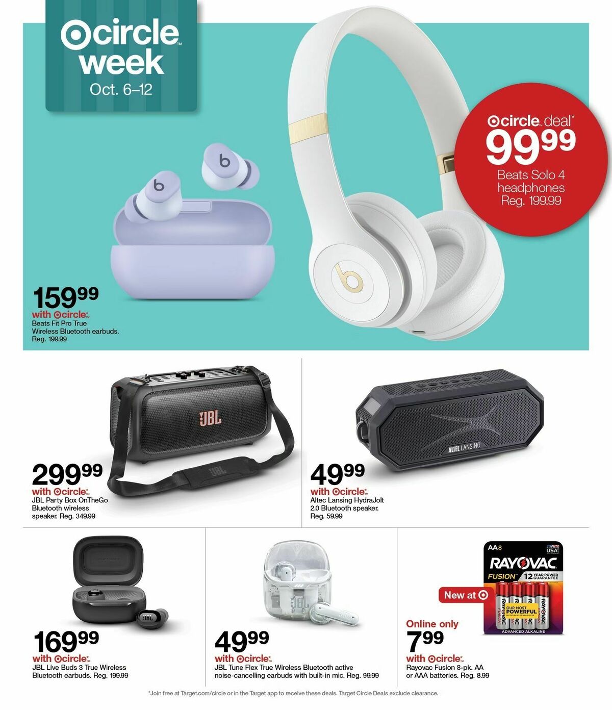 Target Weekly Ad from October 6