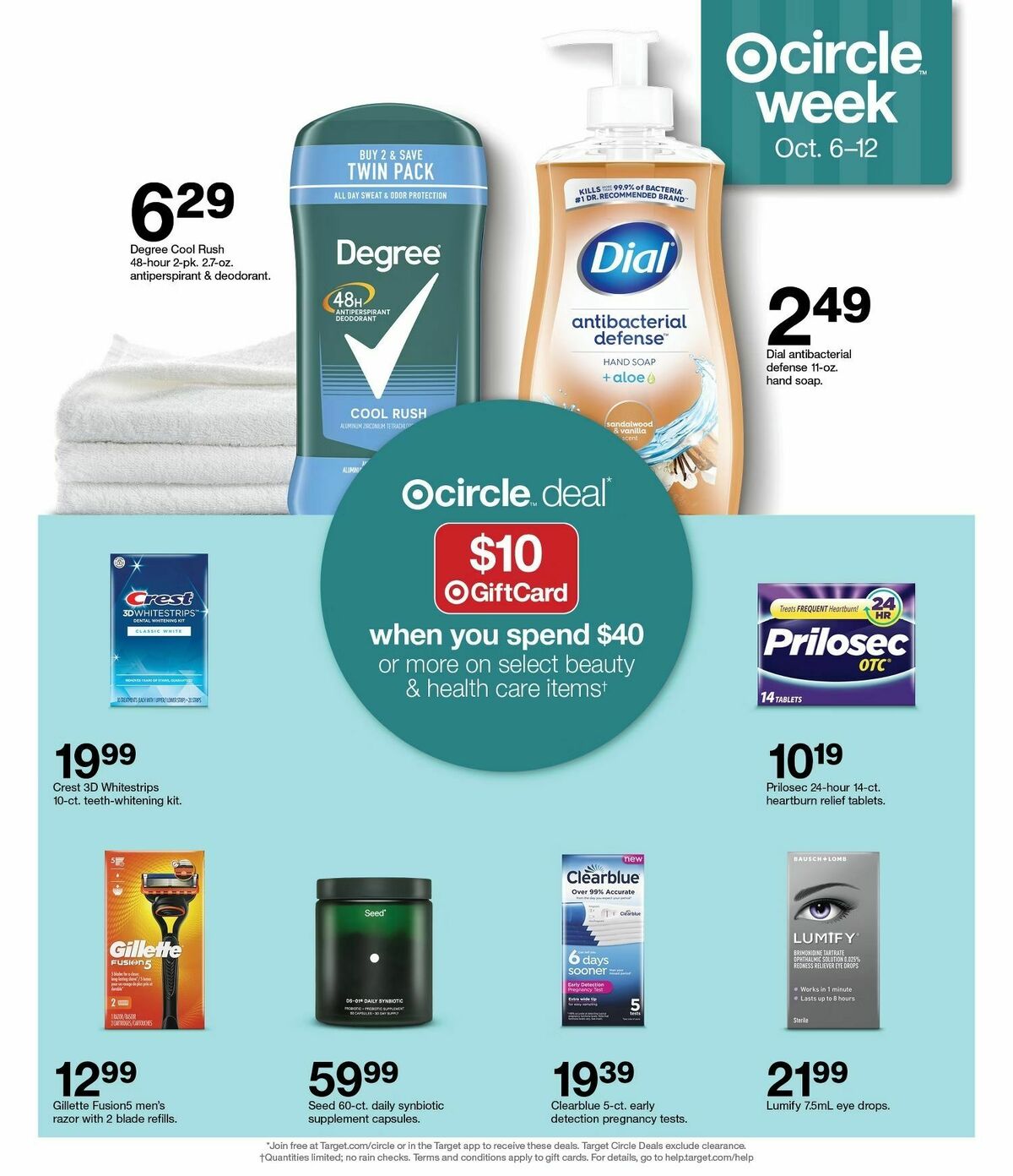 Target Weekly Ad from October 6