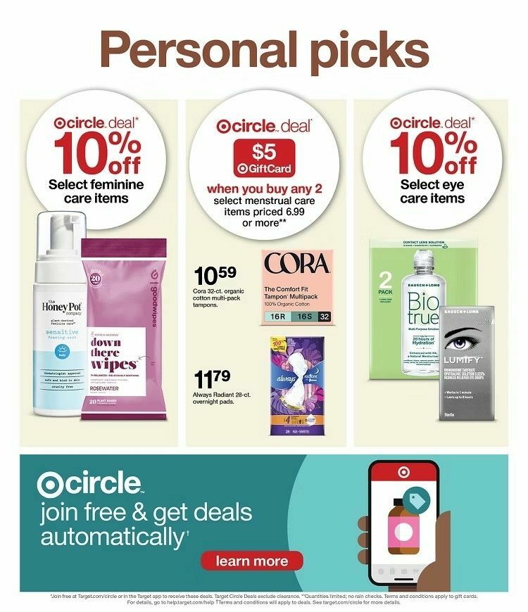 Target Weekly Ad from October 13