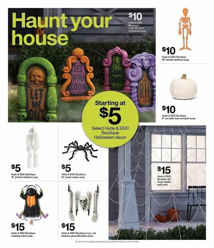 Target Weekly Ad from October 13