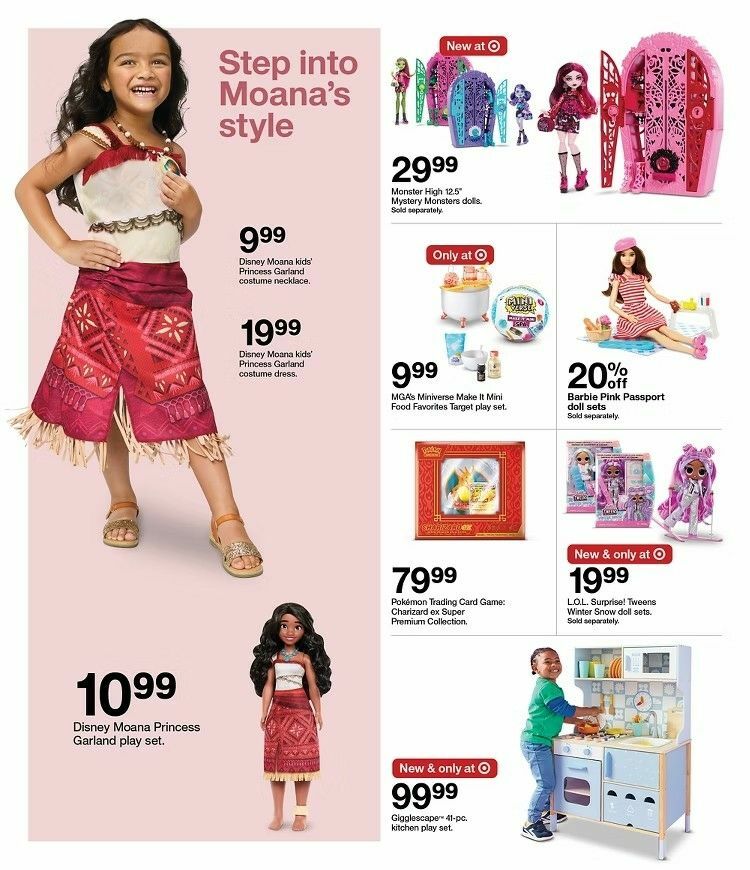 Target Weekly Ad from October 13