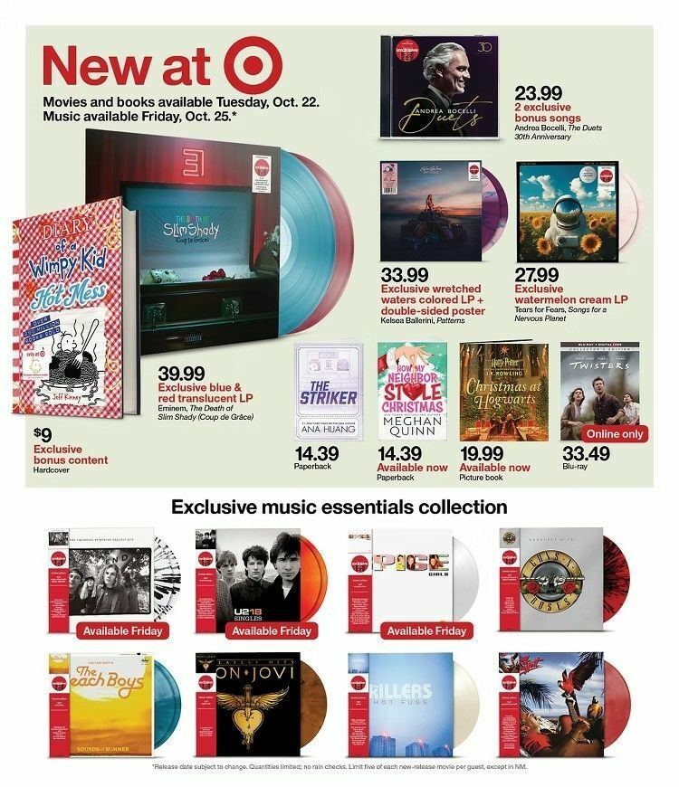 Target Weekly Ad from October 20