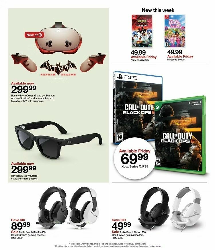 Target Weekly Ad from October 20