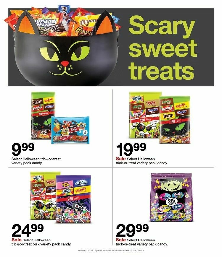 Target Weekly Ad from October 20