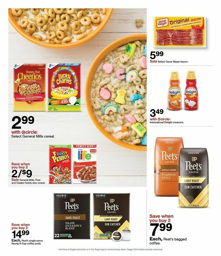 Target Weekly Ad from October 20