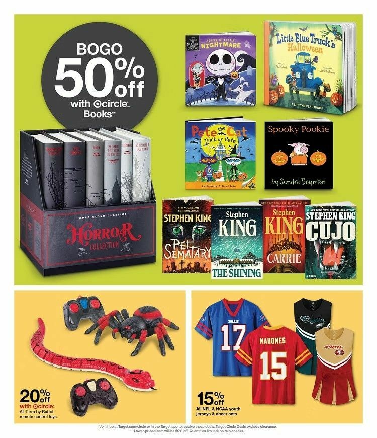 Target Weekly Ad from October 20