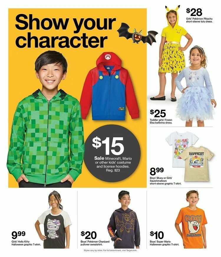 Target Weekly Ad from October 20