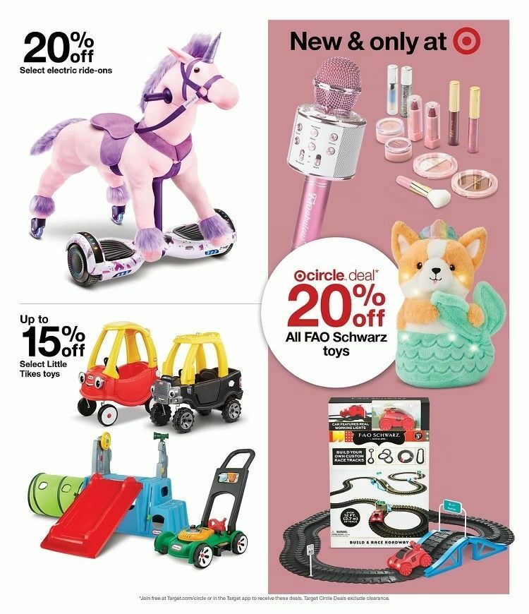 Target Weekly Ad from October 27