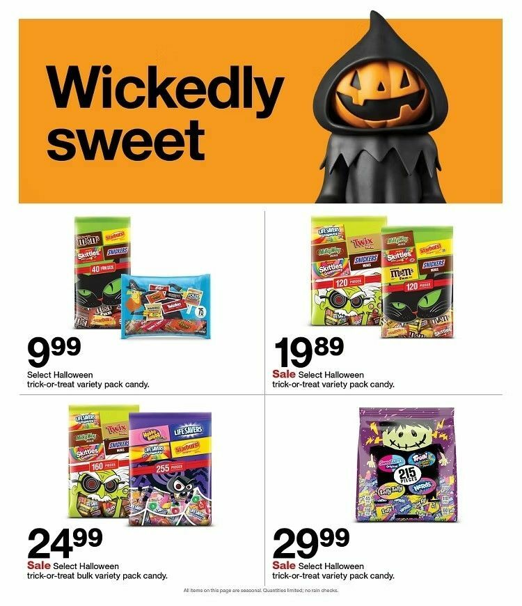 Target Weekly Ad from October 27