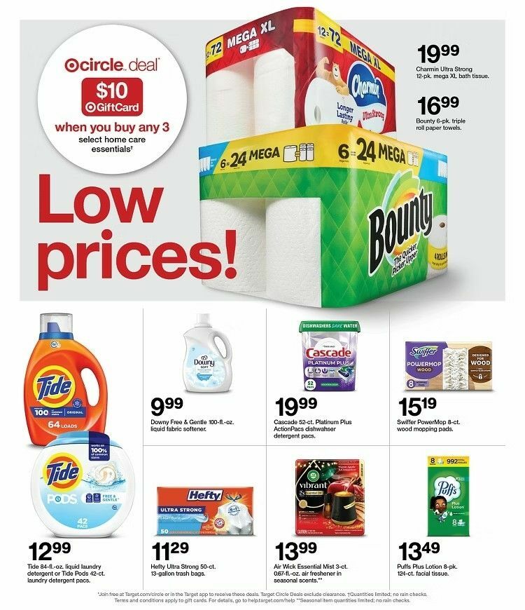 Target Weekly Ad from October 27