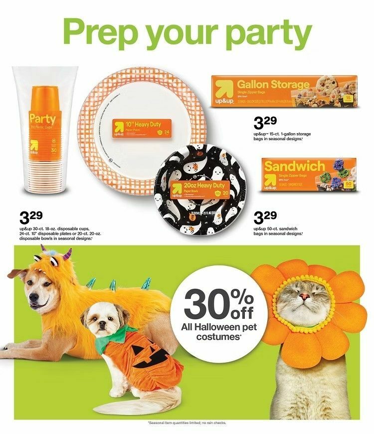 Target Weekly Ad from October 27