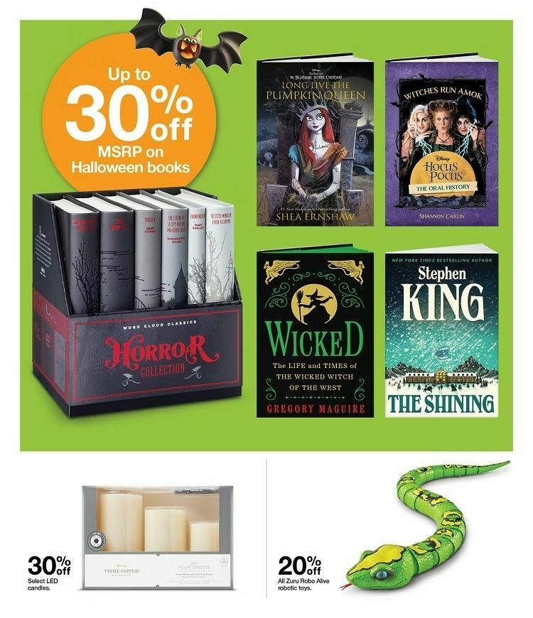 Target Weekly Ad from October 27