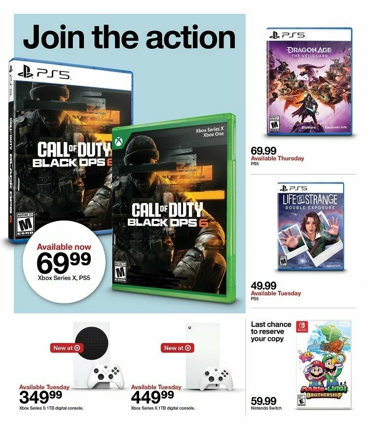 Target Weekly Ad from October 27