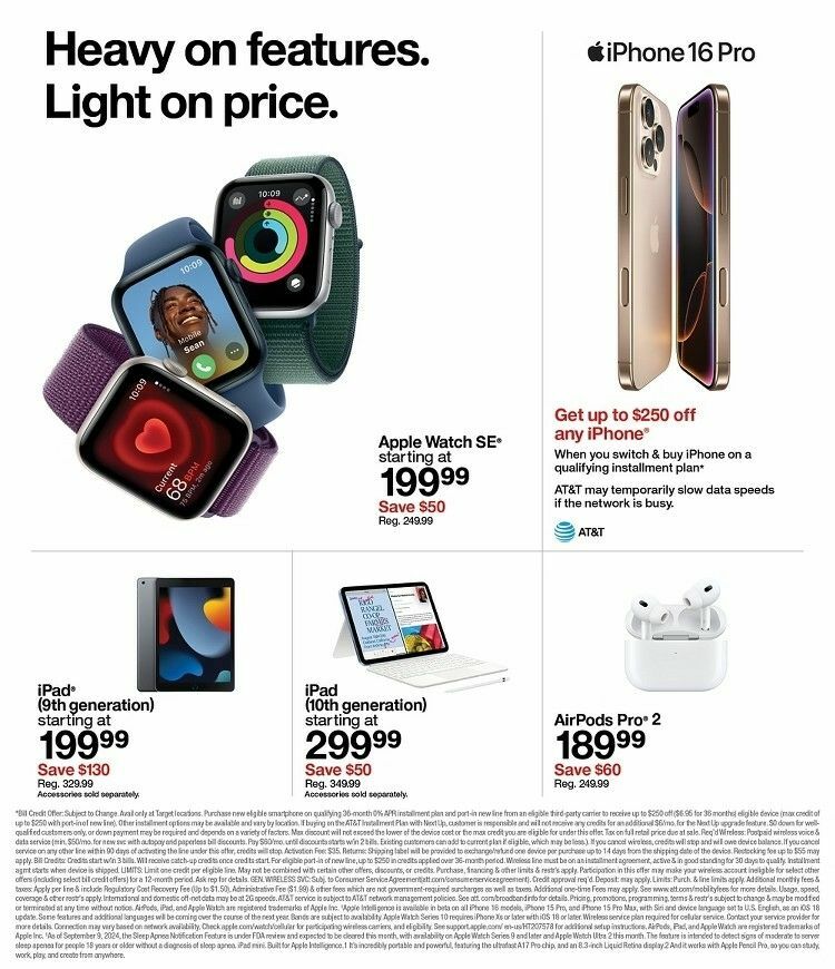 Target Weekly Ad from November 3