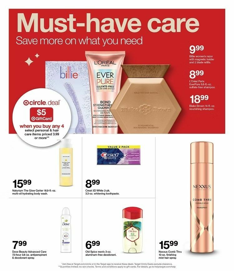 Target Weekly Ad from November 3