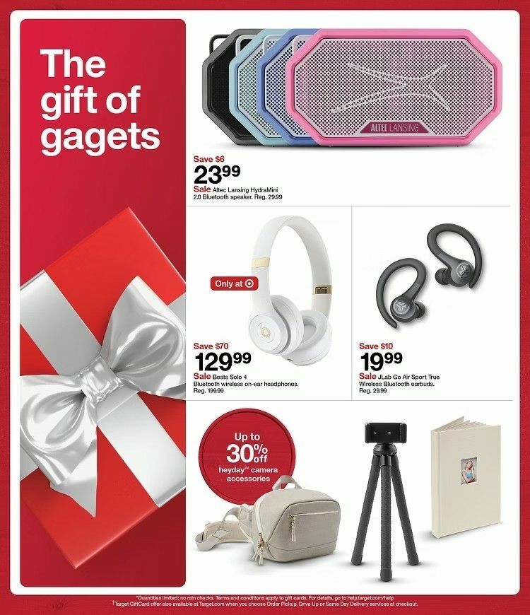 Target Weekly Ad from November 10