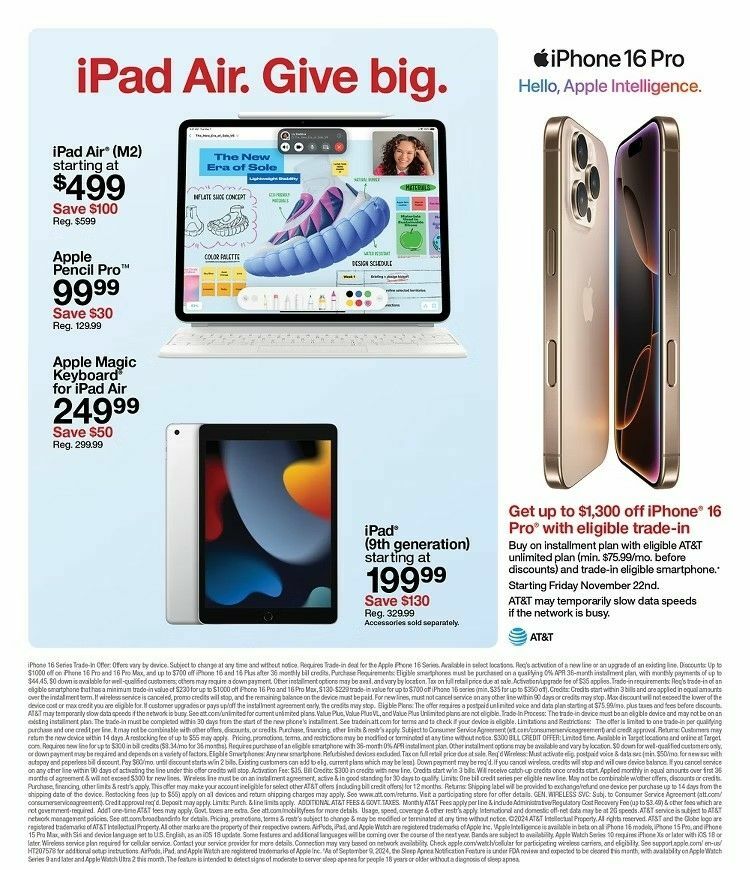 Target Weekly Ad from November 17