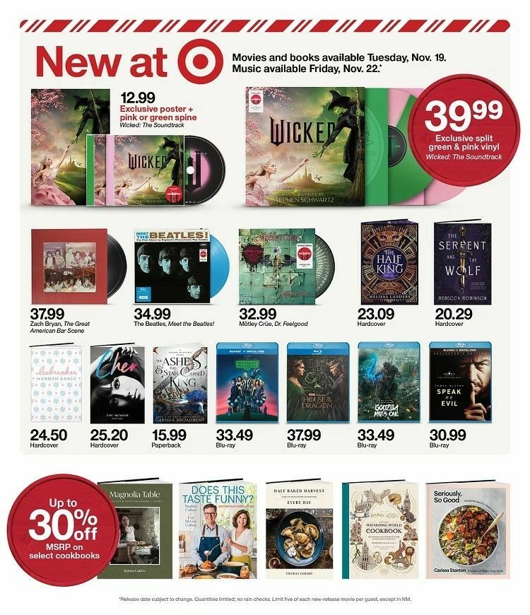 Target Weekly Ad from November 17