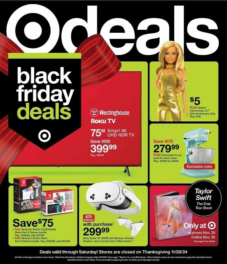 Target Weekly Ad from November 24