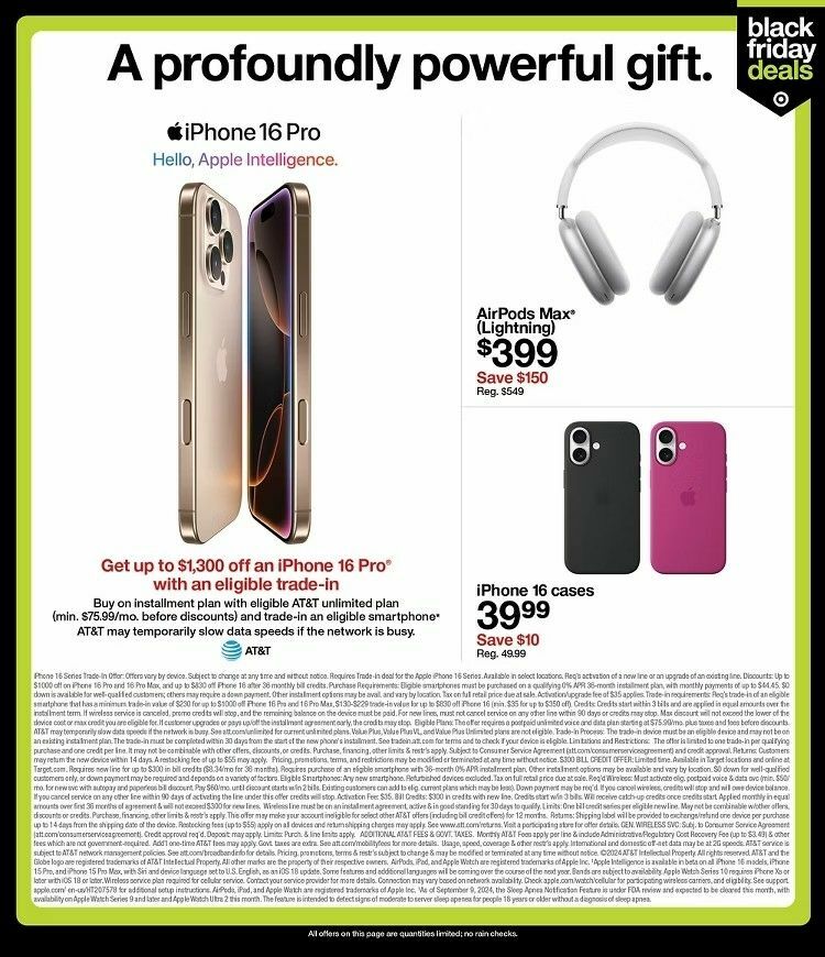 Target Weekly Ad from November 24