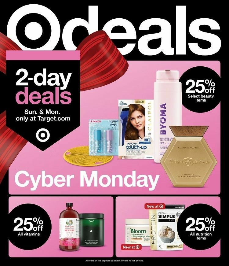 Target Cyber Monday Weekly Ad from December 1