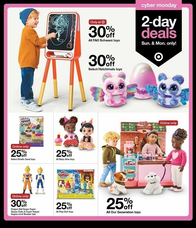 Target Cyber Monday Weekly Ad from December 1