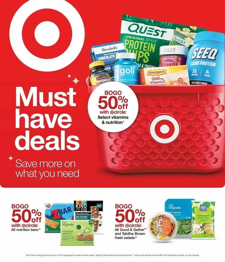 Target Weekly Ad from January 5