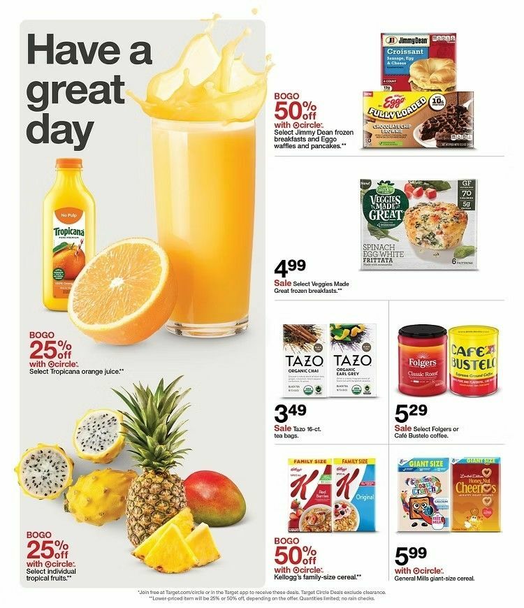 Target Weekly Ad from January 5