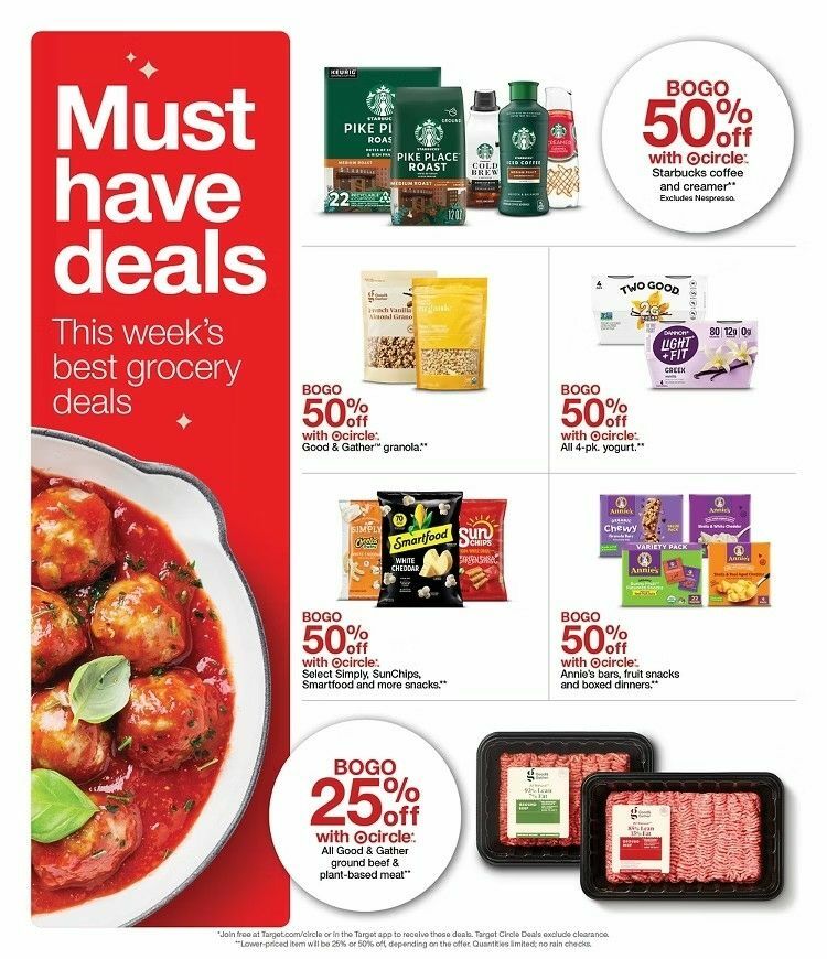 Target Weekly Ad from January 5