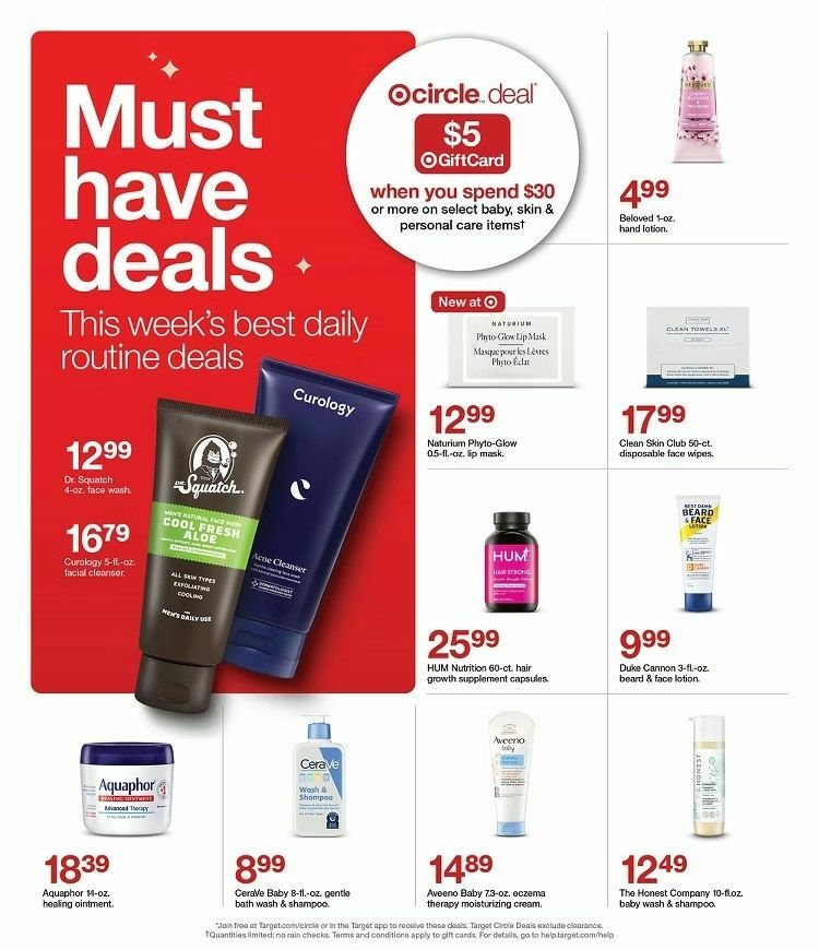 Target Weekly Ad from January 5