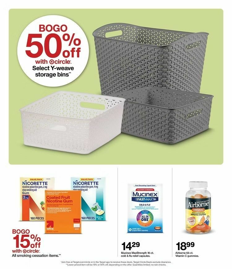 Target Weekly Ad from January 12