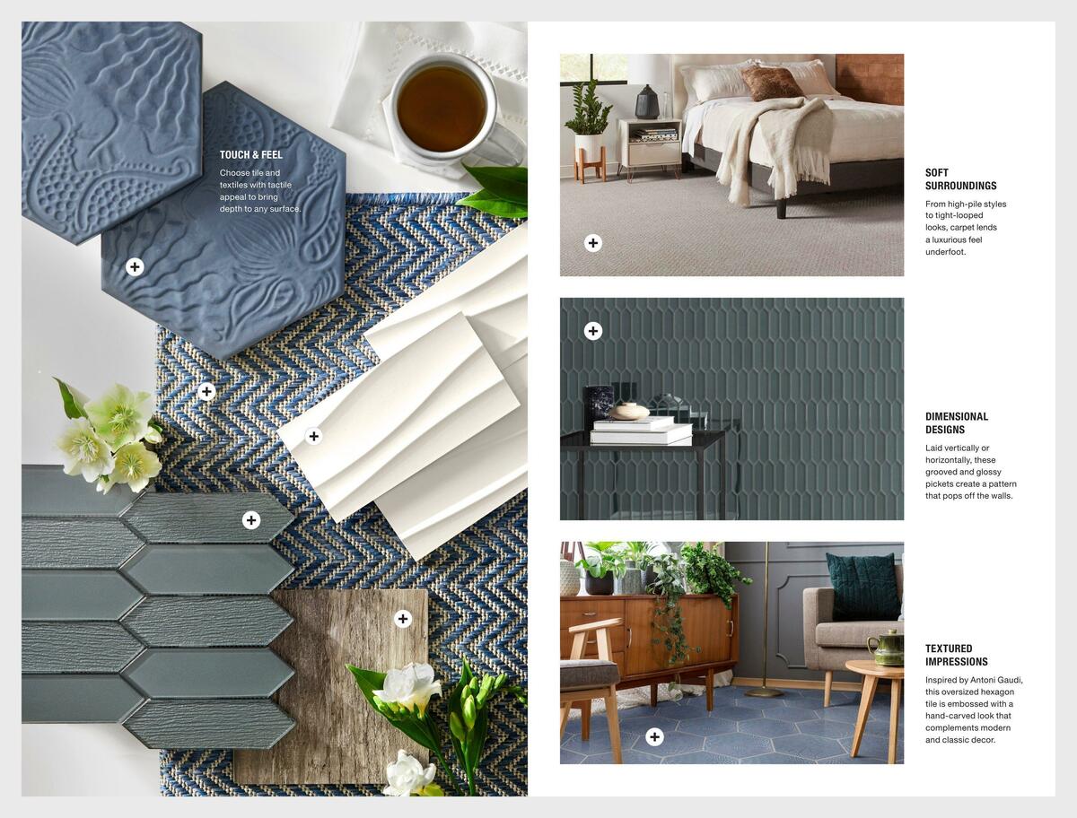 The Home Depot Flooring & Tile Trends Weekly Ad from January 18