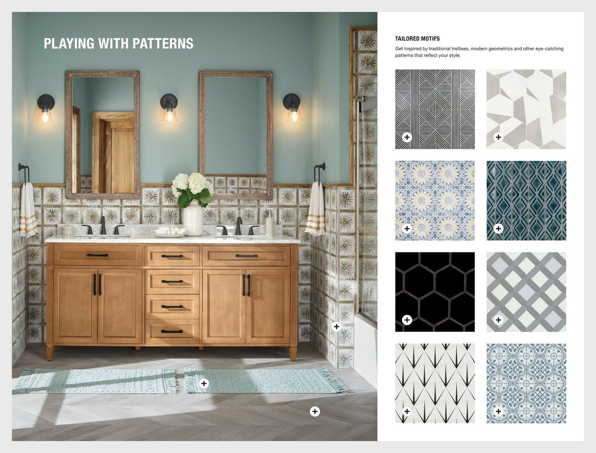 The Home Depot Flooring & Tile Trends Weekly Ad from January 18