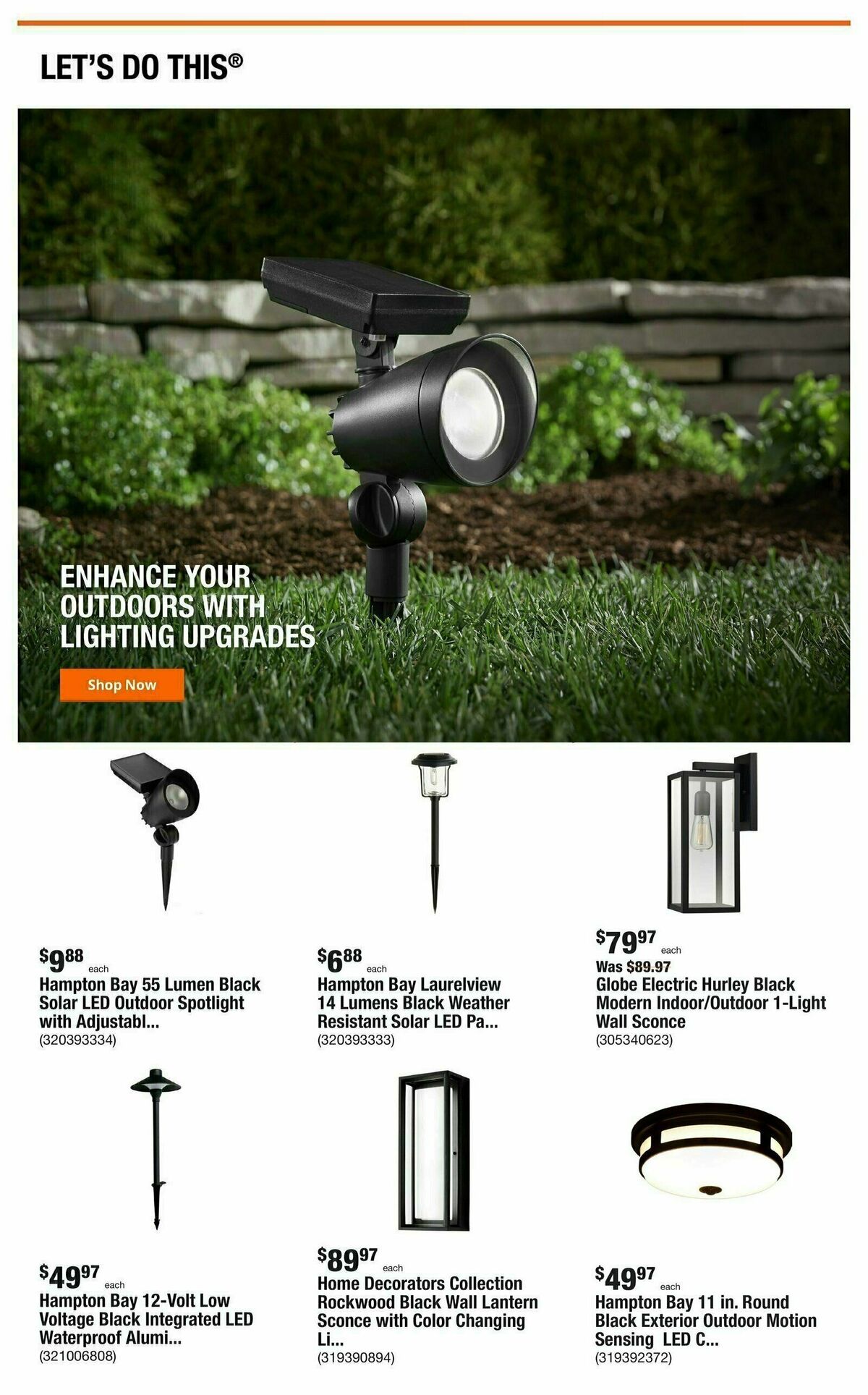 The Home Depot Weekly Ad from July 20